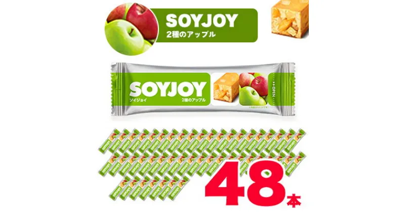 【ふるさと納税】SOYJOY　ソイジョイ　2種のアップル　48本【1245547】