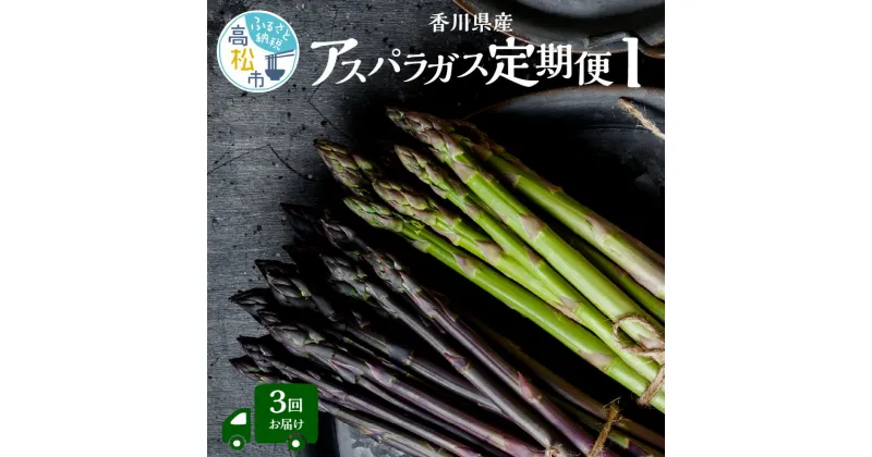 【ふるさと納税】香川県産アスパラガス定期便I | さぬきのめざめ 香川県産 定期便I アスパラ 紫アスパラガス Lサイズ以上 セミロング 瀬戸内 シャキシャキ食感 柔らかい 爽やかな甘み 野菜 食品 人気 おすすめ お取り寄せ野菜 オリジナル品種 送料無料 香川県 高松市