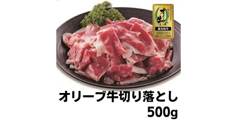 【ふるさと納税】牛肉 切り落とし オリーブ牛 500g 肉 お肉 牛 和牛 国産 切落し すき焼き しゃぶしゃぶ 焼肉 焼き肉　 丸亀市