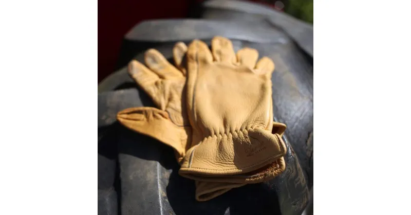 【ふるさと納税】LAMP GROVES -UTILITY GLOVE STANDARD-【革手袋 レザー グローブ 鹿革 メンズ レディース Lamp gloves ランプグローブス スタンダード ドライビンググローブ バイカー ファッション 手袋 香川県 さぬき市】