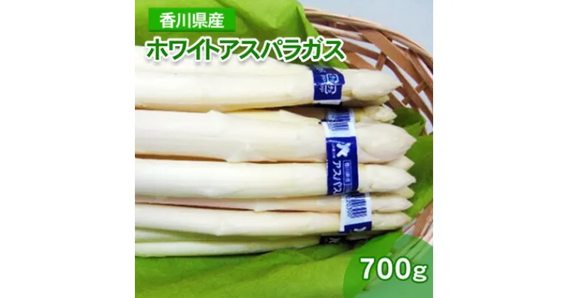 【ふるさと納税】ホワイトアスパラガス 700g（小分け 100g×7束）　 アスパラ 香川県産 白アスパラ 冷蔵便 アスパラガス 野菜 甘い 美味しい 1万円以下 肉厚 野菜セット 新鮮 旬 とれたて お取り寄せ BBQ 贈り物 自宅用 家庭用 　お届け：2025年3月上旬～9月下旬