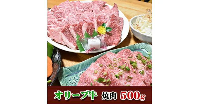 【ふるさと納税】【発送月が選べる】香川県産黒毛和牛オリーブ牛焼肉　500g　お肉 牛肉 焼肉 バーベキュー 黒毛和牛 オリーブ牛 コク さっぱり やわらかい ヘルシー A4ランク　お届け：2024年10月1日～2024年3月31日