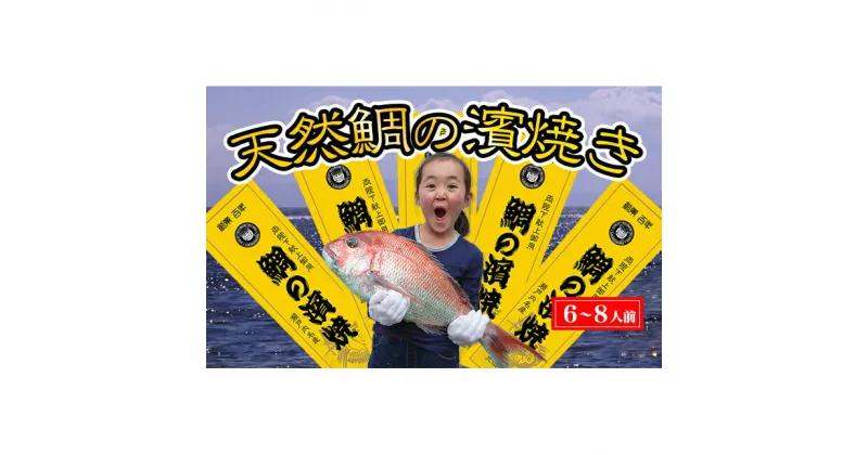 【ふるさと納税】瀬戸内海産 天然鯛の浜焼き8～10人前　【魚貝類・加工食品】