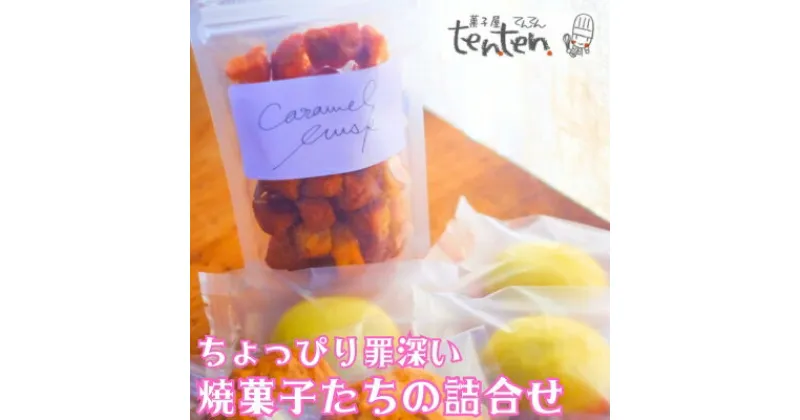 【ふるさと納税】ちょっぴり罪深い 焼き菓子たちの詰合せBOX　【 お菓子 スイーツ 洋菓子 おやつ 焼き菓子セット キャラメルラスク レモンケーキ チョコチップクッキー 】