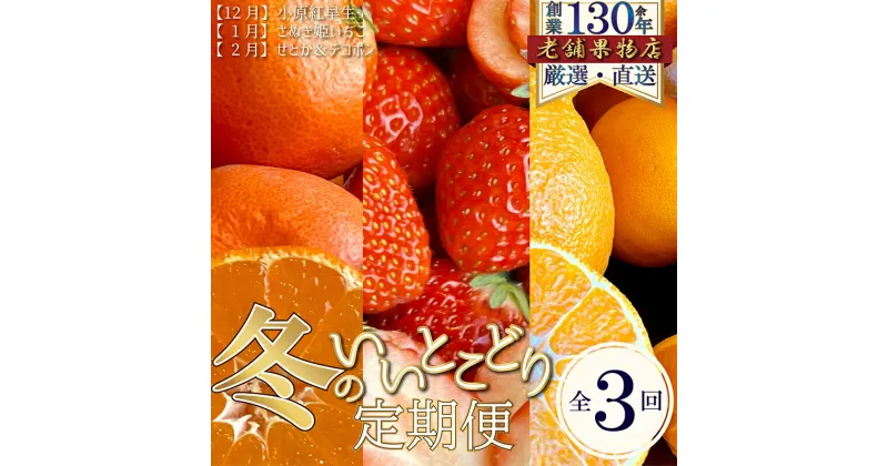 【ふるさと納税】【全3回】冬のいいとこどり定期便（12・1・2月発送）　定期便・綾川町