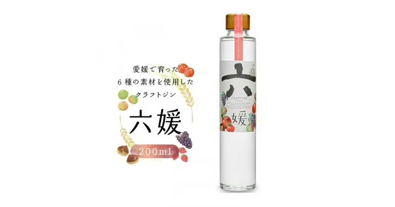 【ふるさと納税】道後ジン 六媛 200ml