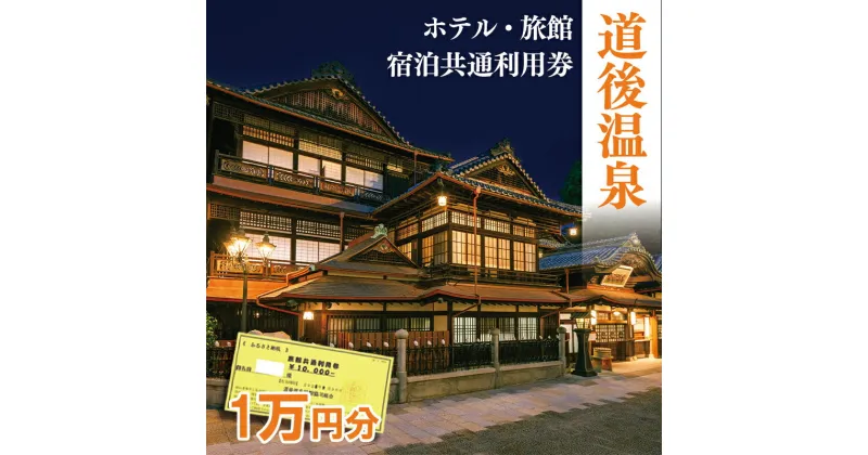 【ふるさと納税】 道後温泉 ホテル 旅館 宿泊 共通利用券 10,000円 | 旅行 トラベル チケット 宿泊 宿泊券 温泉旅行 旅館 ホテル 予約 観光 人気 おすすめ 愛媛県 松山市