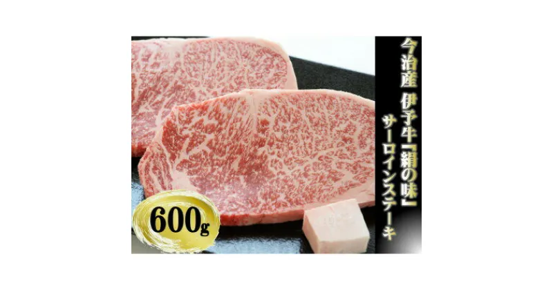 【ふるさと納税】 伊予牛 絹の味 A4-A5等級 特選 サーロインステーキ 600g(300g×2) 牛脂付き 高級 国産 和牛 真空スキンパック 冷蔵 ギフト 贈答 お祝い 内祝い【VD01000】【配送不可地域：離島】