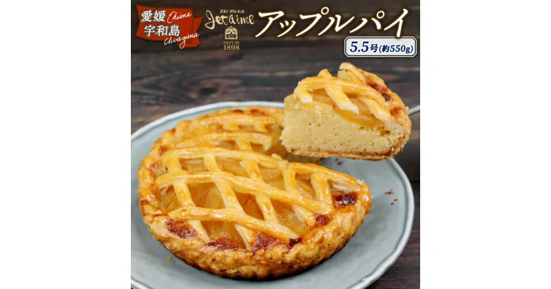 【ふるさと納税】 ＼10営業日以内発送／ 冷凍ケーキ ケーキ アップルパイ 5.5号 1ホール ジュテーム 寿提夢 スイーツ お菓子 デザート おやつ 美味しい 焼菓子 お菓子 おやつ 洋菓子 焼き菓子 アップル りんご 林檎 贈り物 記念日 誕生日 ケーキ 愛媛 宇和島 J012-097006