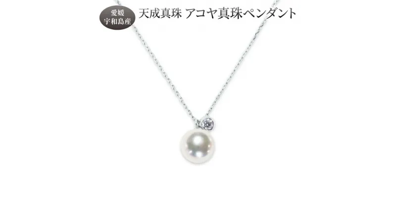 【ふるさと納税】 アコヤ真珠 ペンダント 8.0mm プラチナ 天成真珠 アクセサリー ファッション ジュエリー ネックレス akoya 本真珠 真珠 パール 高級 プレゼント 贈り物 贈答品 贈答用 お祝い 誕生日 成人式 卒業祝 就職祝い 記念日 特産品 国産 愛媛 宇和島 A280-114013