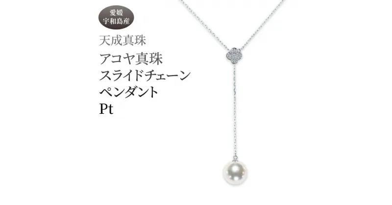 【ふるさと納税】 アコヤ真珠 ペンダント 8.5mm プラチナ 天成真珠 アクセサリー ファッション ジュエリー akoya 本真珠 真珠 パール 越し物 高級 プレゼント 贈り物 贈答品 贈答用 お祝い 誕生日 成人式 卒業祝 就職祝い 記念日 特産品 国産 愛媛 宇和島 A660-114014