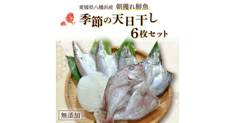 【ふるさと納税】無添加・天日干し　ピチピチ朝獲れ鮮魚の天日干し　6枚【C26-7】【配送不可地域：離島】【1044327】