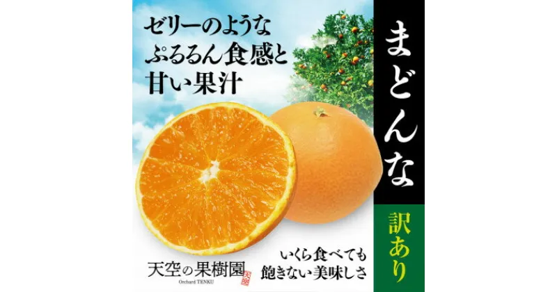 【ふるさと納税】【訳あり】天空の果樹園から届く そらまどんな(5kg)【D45-33】【1339406】