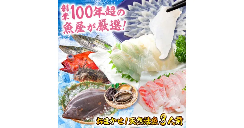 【ふるさと納税】魚のプロが厳選した瀬戸内の旬の味！何が届くのかはお楽しみ♪「天然活魚おまかせセット」約3人前 魚介 海鮮 天然 鮮魚 海産物 刺身 刺し身 さしみ ＼レビューキャンペーン中／愛媛県大洲市/天然活魚 濱 屋[AGBP008] 54000円 54000