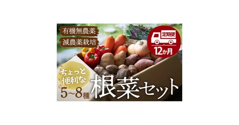 【ふるさと納税】【全12回定期便】 根菜 × おまかせ 旬 野菜セット 【シェフの目線】 野菜 定期便 12回 詰め合わせ セット 新鮮 有機 サラダ ＼レビューキャンペーン中／愛媛県大洲市/有限会社ヒロファミリーフーズ [AGBX014]