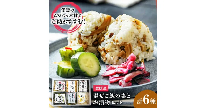 【ふるさと納税】混ぜご飯の素 お漬物 和食 料理おかず ＼レビューキャンペーン中／愛媛県大洲市/(有)玉井民友商店[AGBY006] 18000円 18000