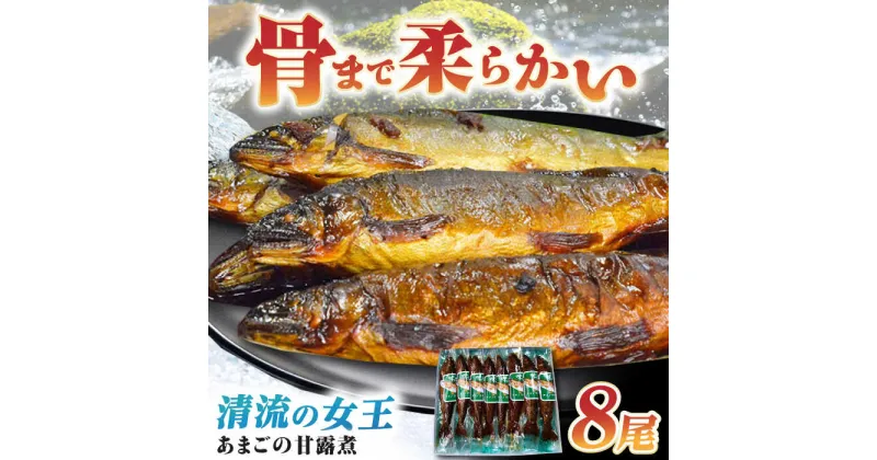 【ふるさと納税】これぞ贅沢！美味しさをまるごと閉じ込めた「あまごの甘露煮」8尾 あまご アマゴ 甘露煮 郷土料理 魚介類 ＼レビューキャンペーン中／愛媛県大洲市/大洲市物産協会[AGBM037] 11000円 11000