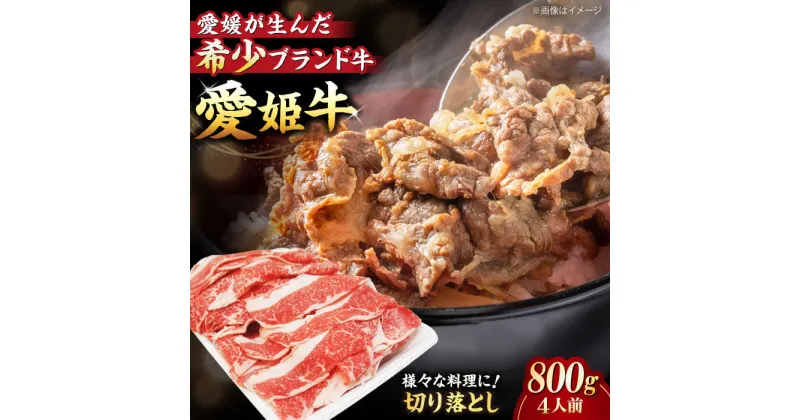 【ふるさと納税】【冷凍】 牛肉 愛姫牛 切り落とし 800g （ 4人前 ）牛肉 ステーキ お肉 国産 焼肉 切り落とし 送料無料 お取り寄せ 愛媛県大洲市/有限会社 木村屋精肉店[AGCC030] 27000円 27000 二万七千 二万七千円