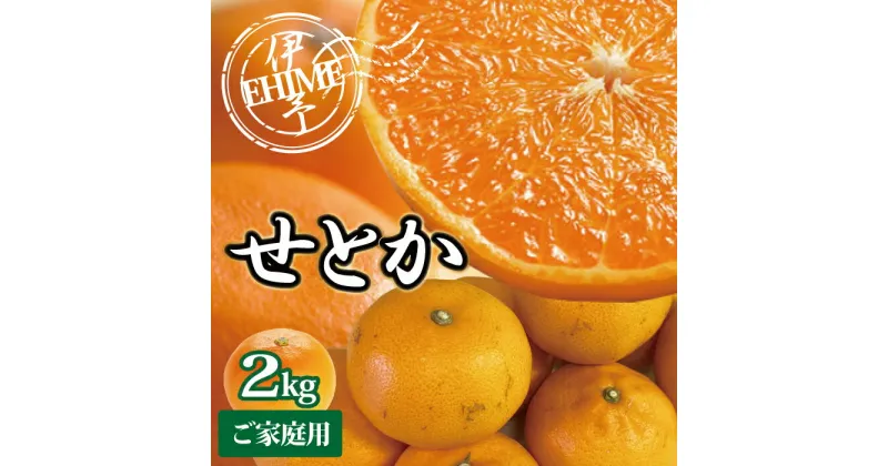 【ふるさと納税】訳あり せとか 2kg ご家庭用 みかん 愛媛 人気 サイズミックス 柑橘 伊予市｜B235