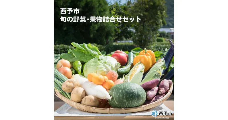 【ふるさと納税】＜西予市 旬の野菜・果物詰合せセット＞※1か月以内に順次出荷 青果 フルーツ どんぶり館 食べて応援 特産品 愛媛県 西予市 【冷蔵】