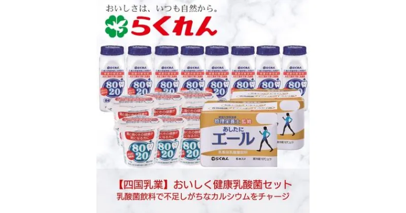 【ふるさと納税】おいしく健康乳酸菌セット　 乳製品 ヨーグルト 乳飲料 ドリンク 飲むヨーグルト 発酵食品 カルシウム 食物繊維 健康習慣 朝ごはん 　お届け：ご入金確認後約2週間程度でお届け致します。