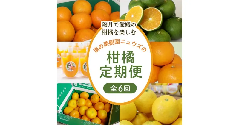 【ふるさと納税】【6回定期便】【数量限定】産地直送！愛媛県産柑橘≪柑橘 みかん ギフト≫