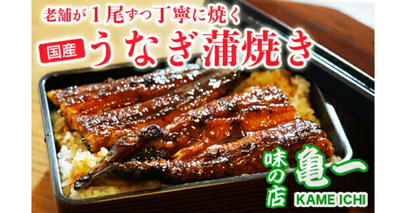 【ふるさと納税】 国産 うなぎ 鰻 蒲焼 蒲焼き かば焼き120g 1本 白焼 白焼き 120g 1本 土用 丑の日 老舗 亀一 特製 タレ 真空パック ひつまぶし ギフト 贈答 冷凍 お取り寄せ お祝い 有頭