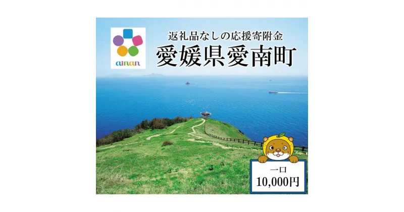 【ふるさと納税】 応援寄附金 （返礼品なし） 10,000円 ふるさと応援寄附金 返礼品なし 寄附のみ 寄附金 応援 地域支援 人気 ランキング おすすめ 愛媛 愛媛県 愛南 愛南町 【愛媛県愛南町】