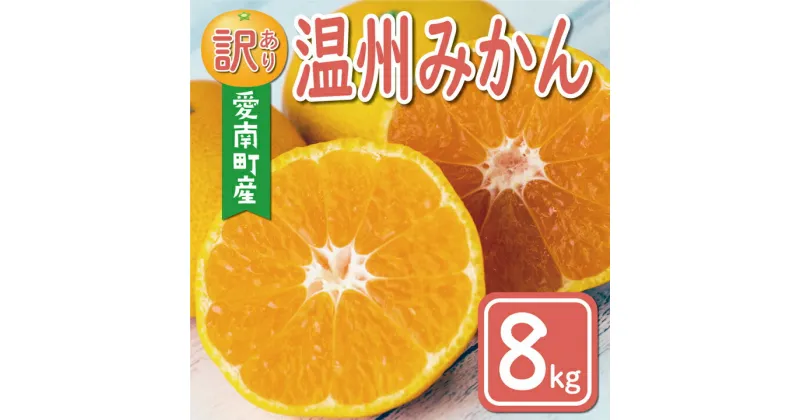 【ふるさと納税】 先行予約 訳あり 温州みかん 8kg 10000円 愛媛 みかん こたつ みかん 愛媛みかん ミカン mikan 家庭用 産地直送 国産 糖度 果樹園 特産品 人気 限定 甘い 果実 果肉 フルーツ 果物 柑橘 規外 サイズ ミックス 愛南町 愛媛県 ミッチーのおみかん畑