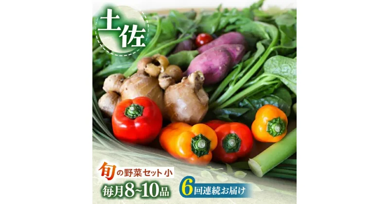 【ふるさと納税】定期便 土佐の太陽をいっぱいに浴びた旬の野菜セット小 (6回配送)【土佐野菜】[ATBA006]