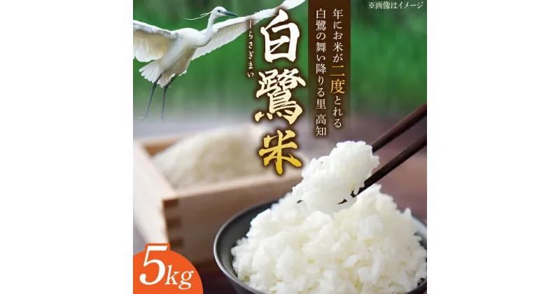 【ふるさと納税】農薬節減！ 白鷺米 約5kg 【津ノ宮農園】[ATBV001]