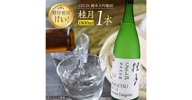 【ふるさと納税】桂月 CEL24 純米大吟醸50 1800ml 1本 日本酒 地酒 【近藤酒店】[ATAB084]