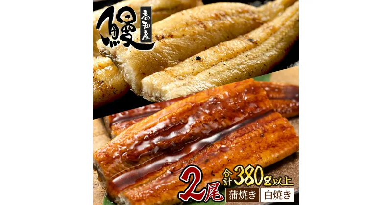 【ふるさと納税】うなぎ蒲焼き 白焼き セット 2種類 各1本(約190g〜220g) 合計2本 タレ・わさび・醤油付き ウナギ 鰻 初音 国産 高知県産 魚 魚介類 冷凍 送料無料