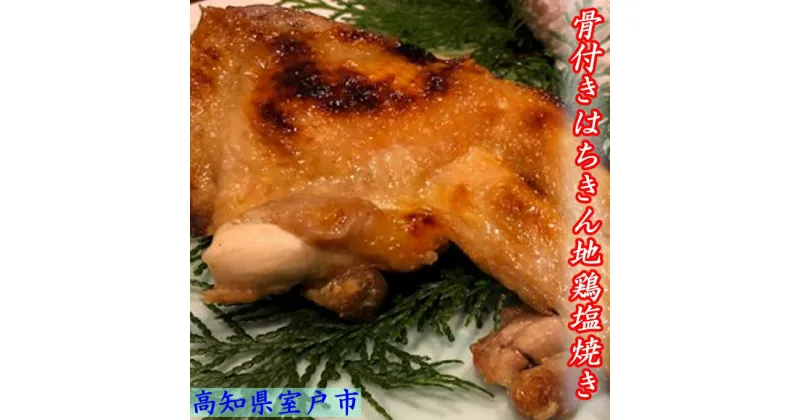 【ふるさと納税】骨付き はちきん地鶏 塩焼き 2本 合計約1kg 味付き 鶏肉 おかず 鳥肉 とり肉 惣菜 おかず 簡単調理 送料無料 sz017