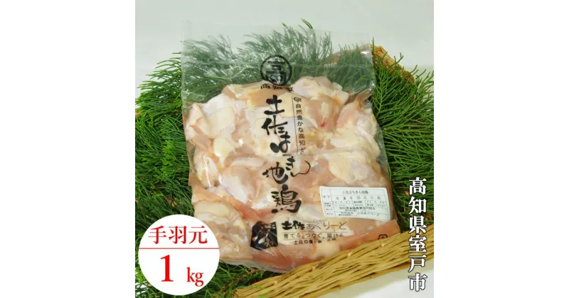 【ふるさと納税】はちきん地鶏 味付き 手羽元 1kg 小肉 鶏肉 おかず 惣菜 簡単調理 冷凍 国産 送料無料 ag001