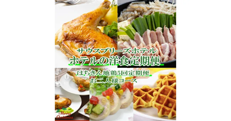 【ふるさと納税】【ホテルメイドの洋食惣菜】土佐はちきん地鶏定期便！！年5回お届け【お二人様向け】 定期便 おかず 洋食 惣菜 鶏肉 すきやき 土佐はちきん地鶏 イタリアン フレンチ ローストチキン クリスマス 送料無料 sb054