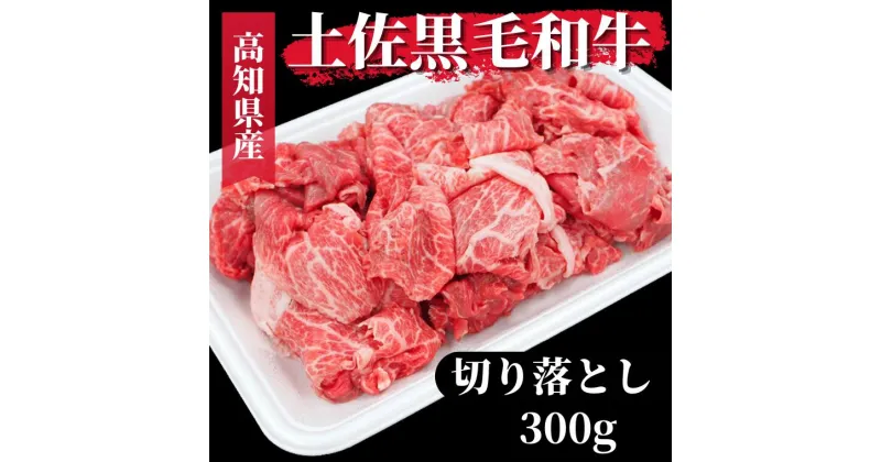 【ふるさと納税】土佐黒毛和牛 切り落とし 300g　高知県安芸市　高知県産　国産黒毛和牛　切り落とし　牛肉　キャンプ　グルメ　すき焼き　しゃぶしゃぶ　お取り寄せグルメ　お歳暮　ギフト　送料無料