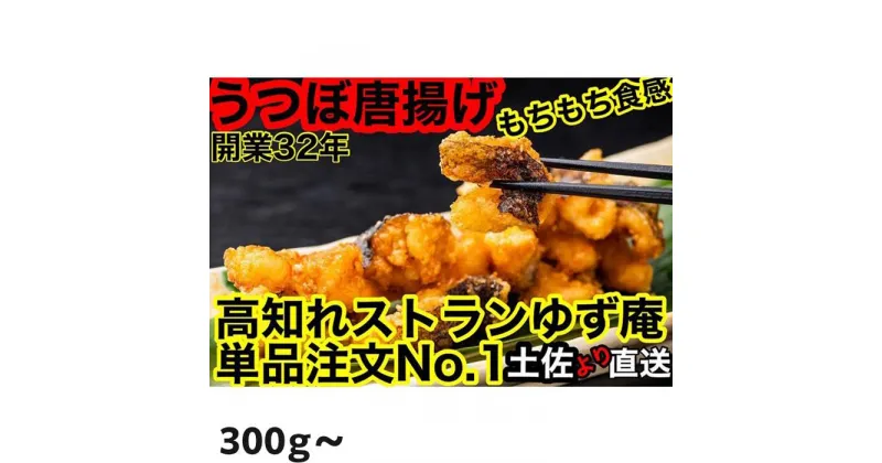 【ふるさと納税】ウツボから揚げ300g（5人前） | からあげ 魚 魚介 食品 白身魚 送料無料 人気 おすすめ 高知県 南国市