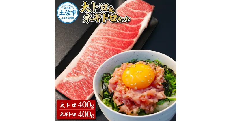 【ふるさと納税】本鮪 大トロ400g ネギトロ400g(200g×2) ねぎとろ マグロ まぐろ 大とろ 本まぐろ 天然 刺身 刺し身 魚 海鮮 魚介 海鮮丼 ネギトロ丼 お寿司 おかず おつまみ 惣菜 簡単 時短 おいしい 冷凍 配送 高知県 高知 土佐市 ふるさとのうぜい 故郷納税 返礼品